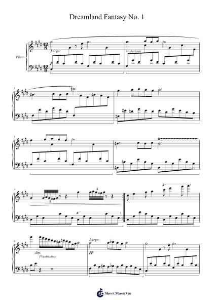 Dreamland Fantasy No. 1 Sheet Music by Shavian-Arr.Jonqy Keyreed