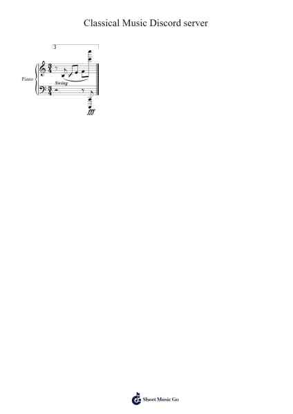 Classical Music Discord server Sheet Music by undefined-Arr.Griries