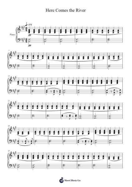Here Comes the River Sheet Music by Patrick Watson-Arr.Consdrow