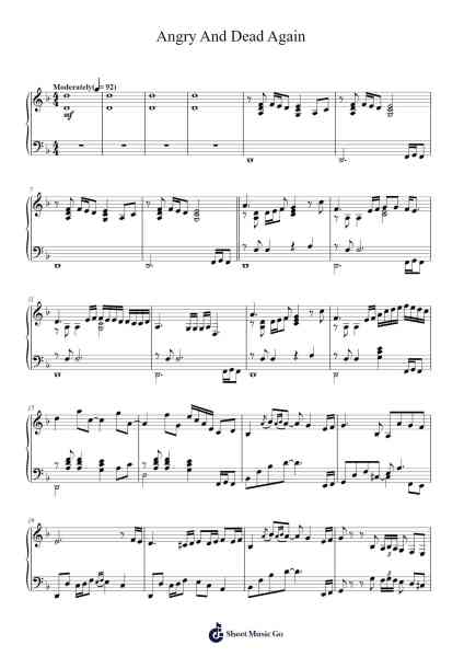 Angry And Dead Again from Pirates Of The Caribbean: On Stranger Tides Sheet Music by Hans Zimmer-Arr.Feltrid