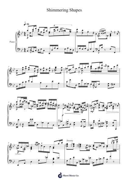 Shimmering Shapes Sheet Music by DOCTORN0GLOFF/HEUI SUNG KIM-Arr.Elboyce
