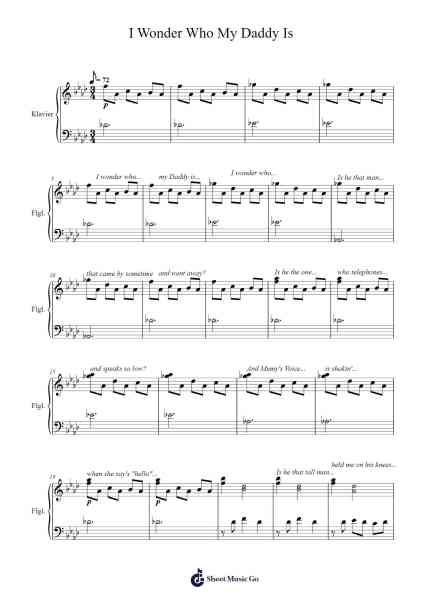 I Wonder Who My Daddy Is Sheet Music by Gregory Porter/Eileen Fulton-Arr.Thadean Chilridge