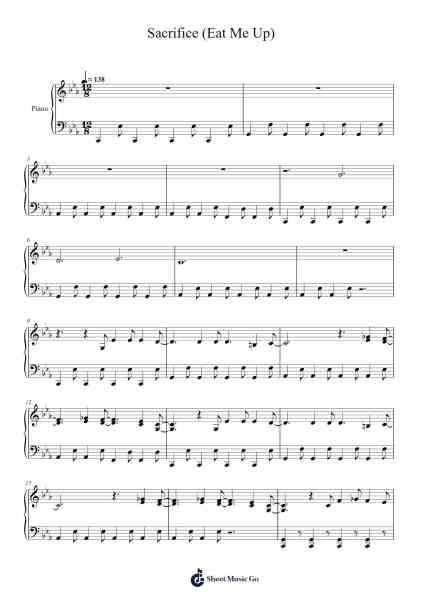 Sacrifice (Eat Me Up) Sheet Music by ENHYPEN-Arr.Mattrie