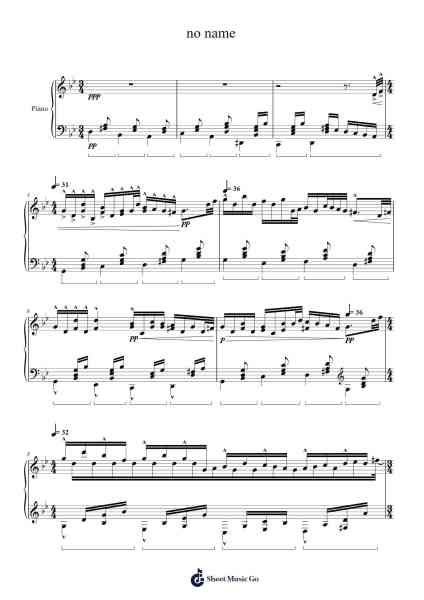 no name Sheet Music by Earphy-Arr.Nodric