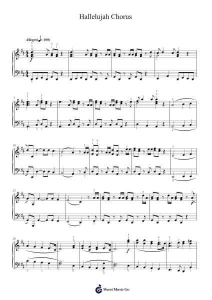 Hallelujah Chorus from Messiah, HWV 56 Sheet Music by Georg Friedrich Händel-Arr.Boyletio Wanleigh