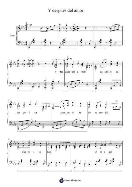 Y después del amor Sheet Music by Arturo Castro-Arr.Brookjoel