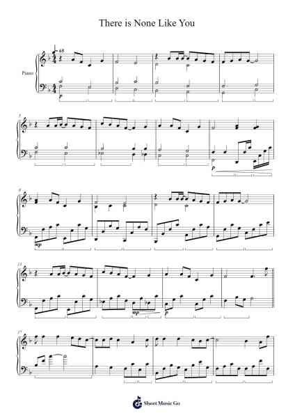 There is None Like You Sheet Music by Lenny LeBlanc-Arr.Hartkeats