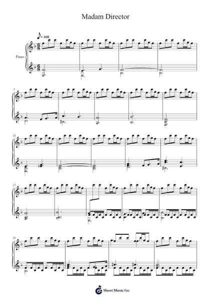 Madam Director Sheet Music by Griffin McElroy-Arr.Pearghes Feltle