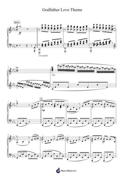 Love Theme from The Godfather Sheet Music by Nino Rota-Arr.Osham Noelchi