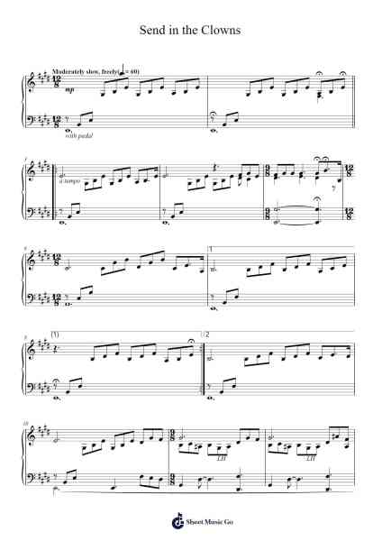 Send in the Clowns Sheet Music by Stephen Sondheim-Arr.Wolian
