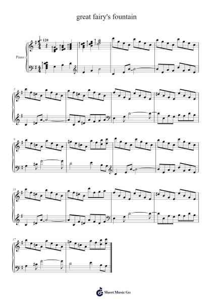 great fairy's fountain Sheet Music by Koji Kondo-Arr.Tifstal Noelvogt