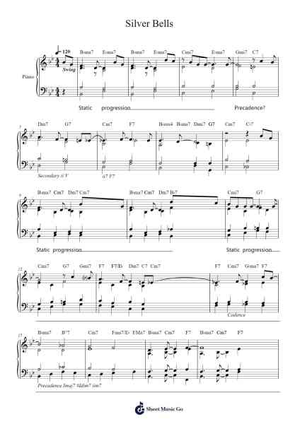 Silver Bells Sheet Music by Jay Livingston/Ray Evans-Arr.Wyann Ianli