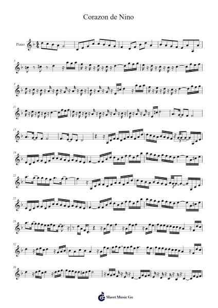Corazon de Nino Sheet Music by Raoul-Arr.Dilpont Trollsper