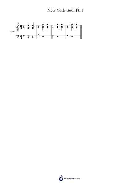 New York Soul Pt. I Sheet Music by Hybrid/Miles Howell-Arr.Hubpir