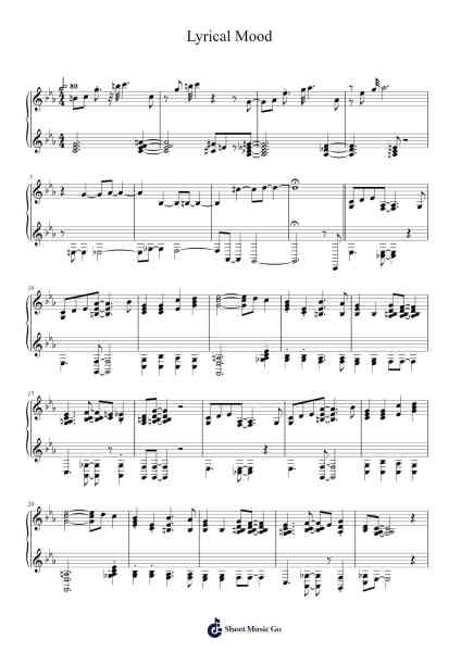 Lyrical Mood Sheet Music by Alexander Tsfasman-Arr.Pumens Faulkgrant