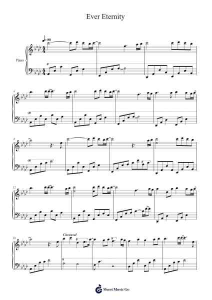 Ever Eternity Sheet Music by Dennis Kuo-Arr.Shelmore Yetgrant