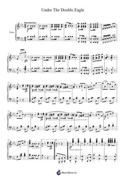 Under The Double Eagle Sheet Music by undefined-Arr.Luroe Boycefay