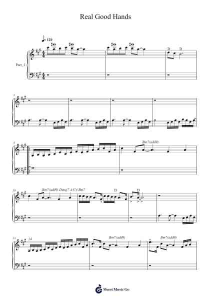 Real Good Hands Sheet Music by Gregory Porter-Arr.Mattrie