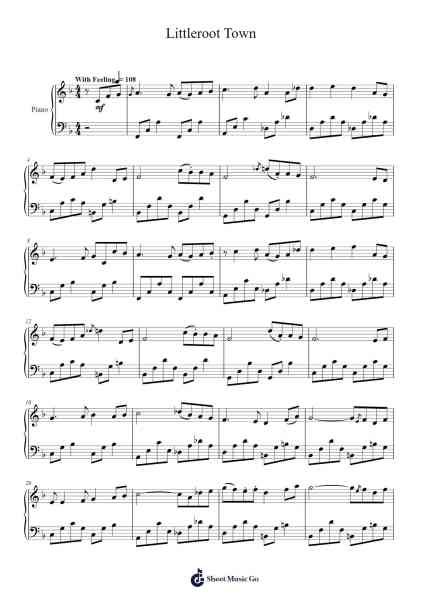 Littleroot Town Sheet Music by Go Ichinose-Arr.Boralph Giltin