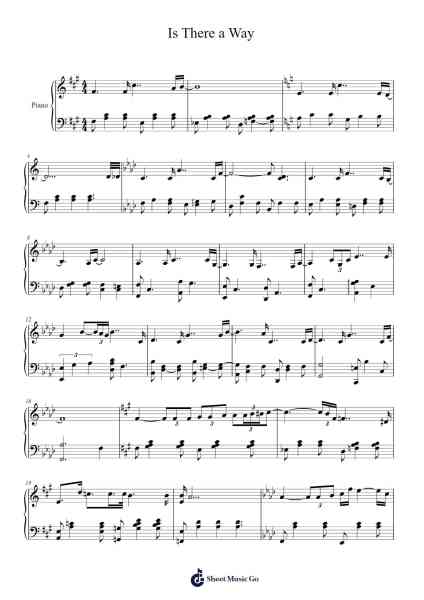 Is There a Way Sheet Music by Joel Lyssarides-Arr.Primeg