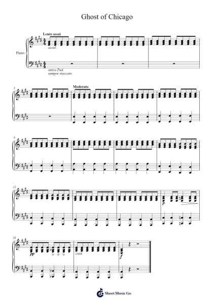 Ghost of Chicago Sheet Music by Noah Floersch-Arr.Galchard