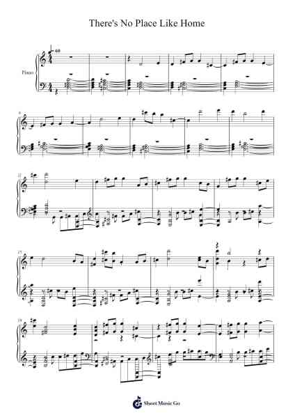 There's No Place Like Home (Lost) Sheet Music by Michael Giacchino-Arr.Hartkeats