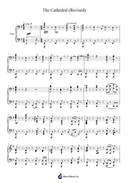 The Cathedral (Revised) Sheet Music by Evgeny Milovanov-Arr.Kathmann