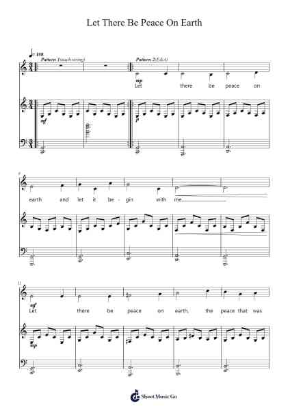 Let There Be Peace On Earth Sheet Music by Jill Jackson-Miller/Sy Miller-Arr.Fowcoln