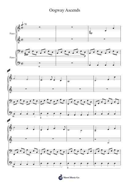 Oogway Ascends Sheet Music by Hans Zimmer/John Powell-Arr.Priney Grelen