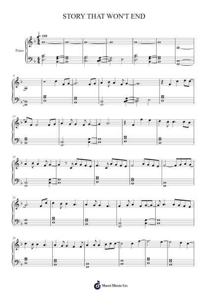 STORY THAT WON'T END Sheet Music by Stray Kids-Arr.Denuel Shirbill