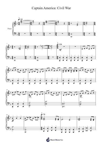 Captain America: Civil War 乐谱由 Henry Jackman - 编曲 Invy