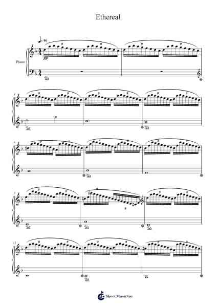 Ethereal Sheet Music by Ramskay-Arr.Sanjay Lanh