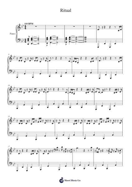 Ritual Sheet Music by undefined-Arr.Dilliz Woolfsil