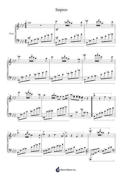 Improv Sheet Music by undefined-Arr.Sigwy Lorxine