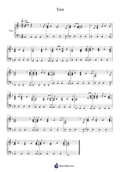 Torn Sheet Music by EridanAmpora-Arr.Browningking