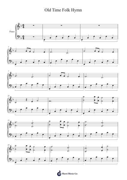 Old Time Folk Hymn Sheet Music by Ronald Karle-Arr.Corsay Parhys