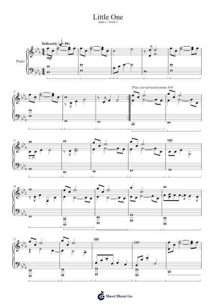 Little One Sheet Music by Philip Sheppard-Arr.Quinncol