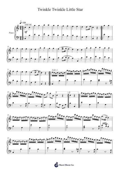 Twinkle Twinkle Little Star "You Lie In April Complete Version"