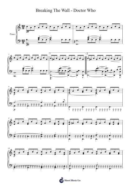 Breaking The Wall - Doctor Who Sheet Music by Murray Gold-Arr.Zarol Hayleste