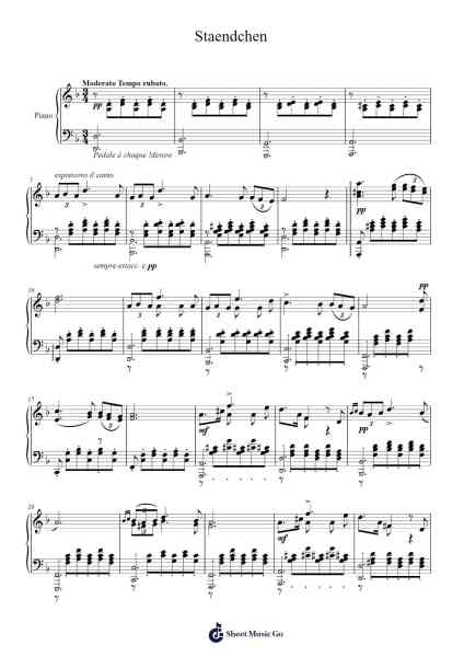 Staendchen Sheet Music by Franz Schubert/Franz Liszt-Arr.Jersharp
