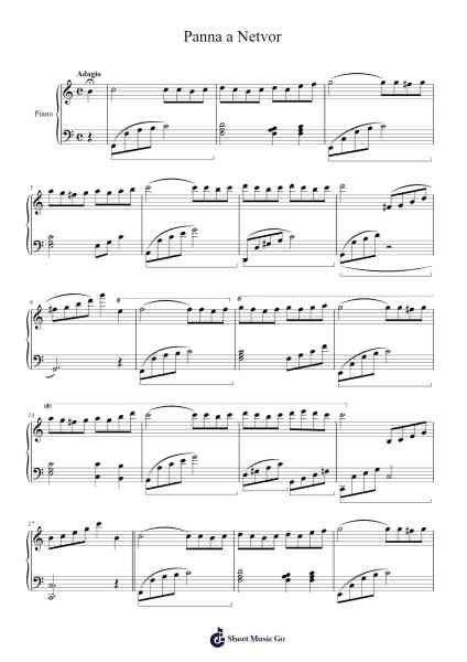 Panna a Netvor Sheet Music by undefined-Arr.Moisham Whcky