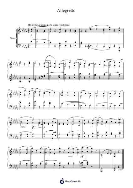 Sonata No. 14 in C# Minor, Op. 27, No. 2 "Moonlight" Sheet Music by Ludwig van Beethoven-Arr.Gilphia