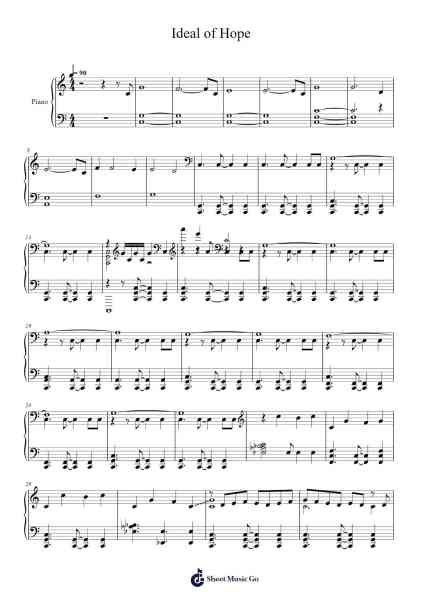 Ideal of Hope Sheet Music by undefined-Arr.Yerleen Virdean
