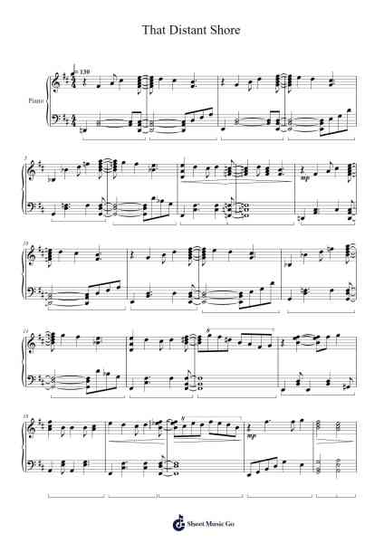That Distant Shore Sheet Music by Rebecca Sugar-Arr.Pritience
