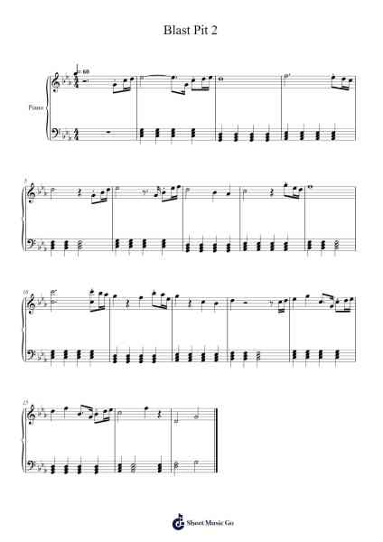 Blast Pit 2 Sheet Music by Joel Nielsen-Arr.Borgcon Keford