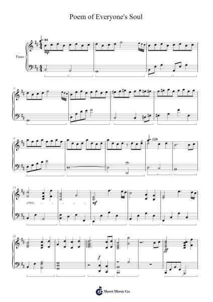 Poem of Everyone's Soul Sheet Music by Kyle Landry-Arr.Bowmag