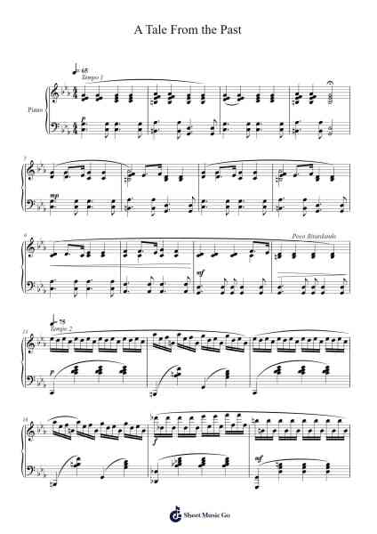 A Tale From the Past Sheet Music by Maxence Cyrin-Arr.Stator