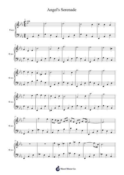 Angel's Serenade - Légende valaque by Gaetano Braga 樂譜由 Gaetano Braga - 編曲 Jendine