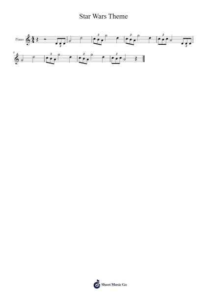 Star Wars Theme Sheet Music by undefined-Arr.Faithevice