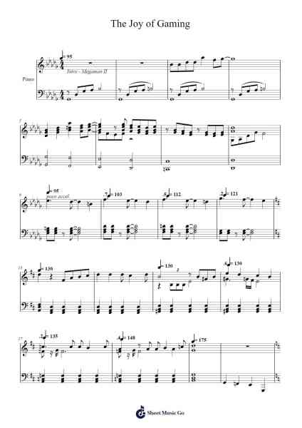 The Joy of Gaming Sheet Music by Carlos Eiene/David P.-Arr.Bardries Popelroy